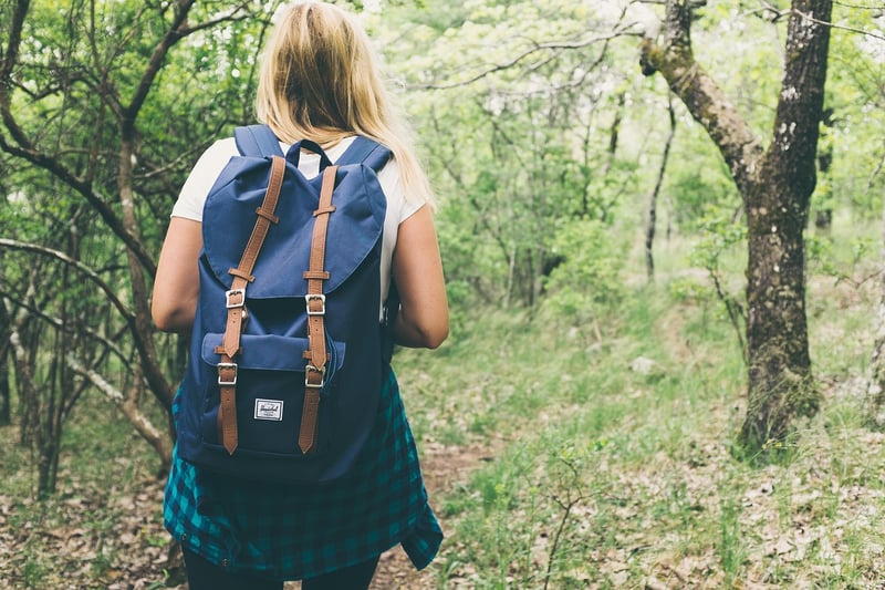 Hiking in Nature